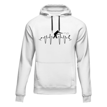 Fishing Heart Beat Unisex Hoodie